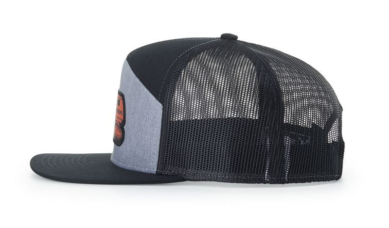 Richardson 168 Seven Panel Flat Bill Trucker Snapback - Endurance Promo Gear