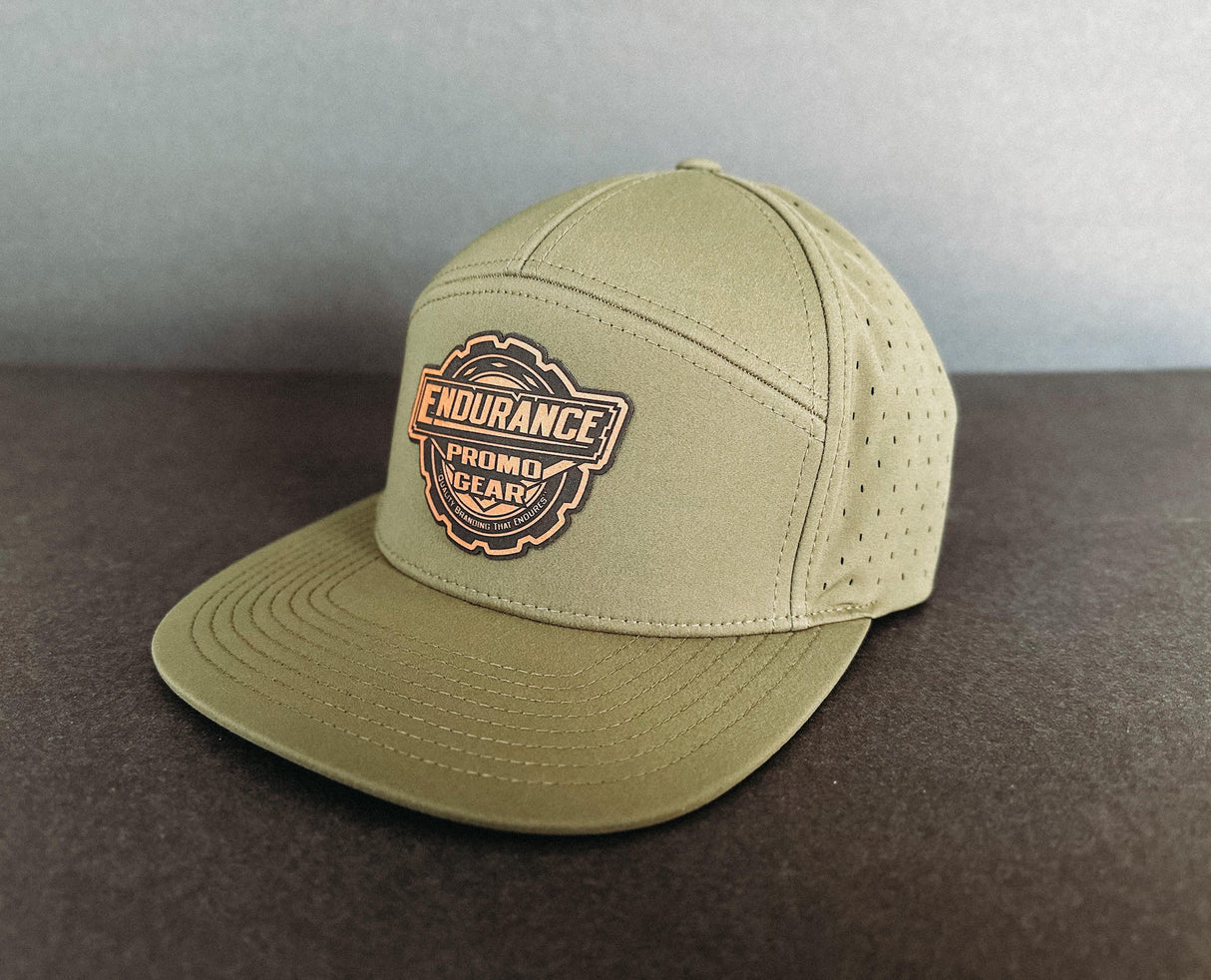 Richardson Cannon 169 Seven Panel Flat Bill Snapback - Endurance Promo Gear