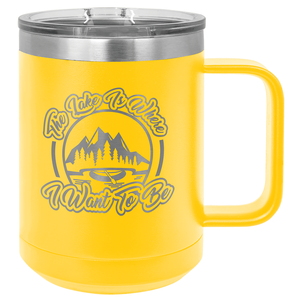 6 for $110! 15oz Coffee Mug with Slide Lock Lid - Endurance Promo Gear