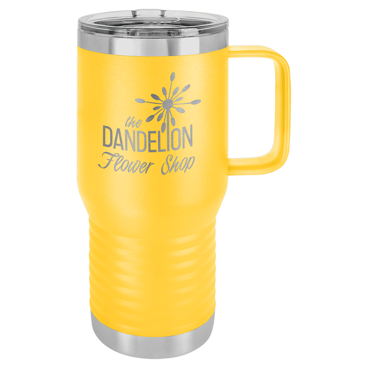 6 for $115! 20oz Travel Mug with Handle and Slide Lock Lid - Endurance Promo Gear
