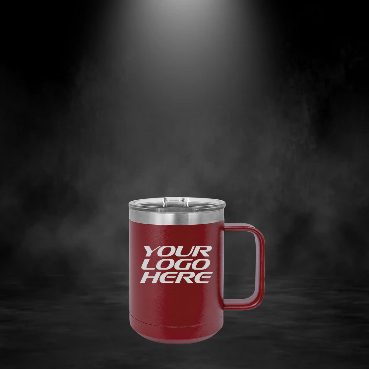 15oz Coffee Mug with Slide Lock Lid - Endurance Promo Gear
