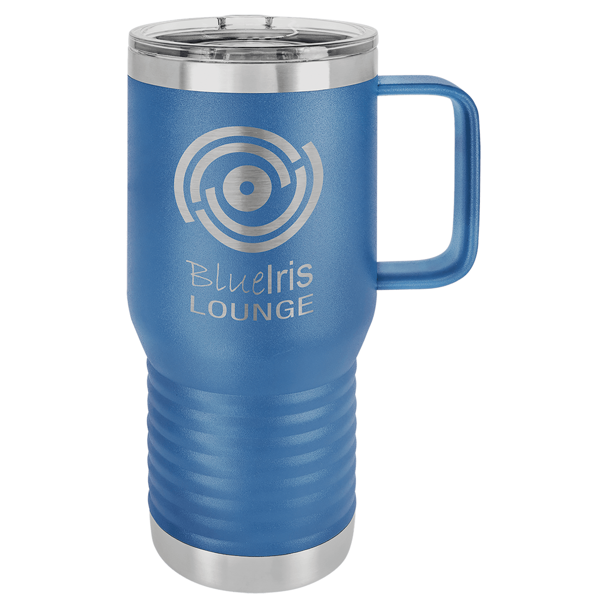 20oz Travel Mug with Handle and Slide Lock Lid - Endurance Promo Gear