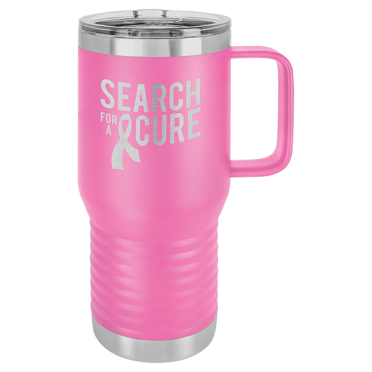 Case(24) - 20oz Travel Mug with Handle and Slide Lock Lid - Endurance Promo Gear