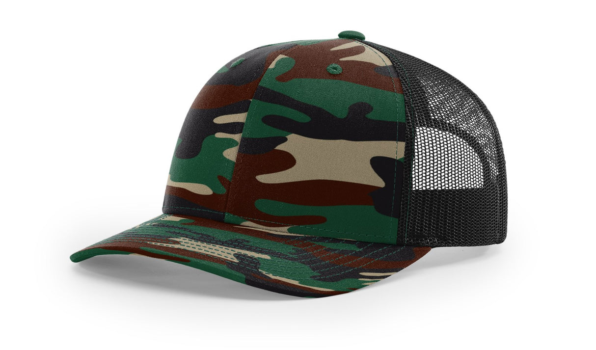 Military Patterns- Richardson 112 “Trucker” Hats - Endurance Promo Gear