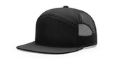 Richardson 168 Seven Panel Flat Bill Trucker Snapback - Endurance Promo Gear