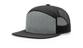 Richardson 168 Seven Panel Flat Bill Trucker Snapback - Endurance Promo Gear