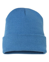 YP Classics Cuffed Knit Beanie with Custom Sewn Patch - Endurance Promo Gear