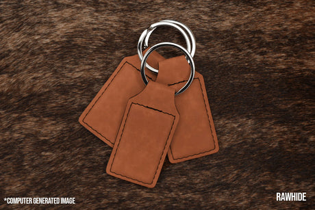 Set of 10 Leather Style Keychains - Endurance Promo Gear