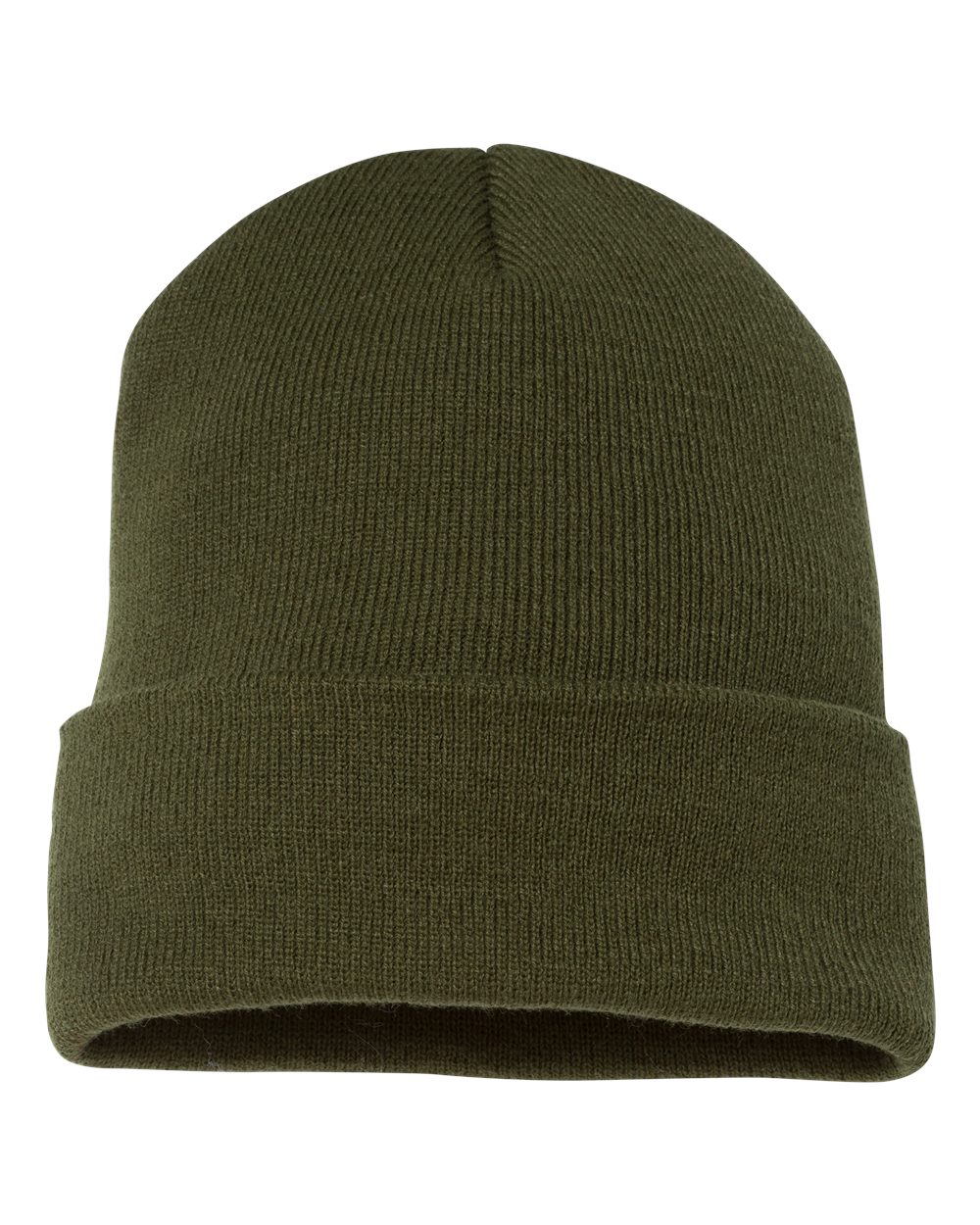 YP Classics Cuffed Knit Beanie with Custom Sewn Patch - Endurance Promo Gear