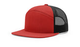 Richardson 168 Seven Panel Flat Bill Trucker Snapback - Endurance Promo Gear