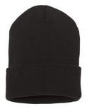YP Classics Cuffed Knit Beanie with Custom Sewn Patch - Endurance Promo Gear