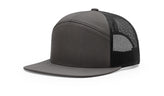 Richardson 168 Seven Panel Flat Bill Trucker Snapback - Endurance Promo Gear