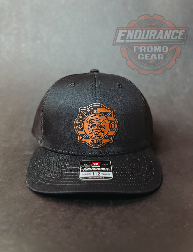Highland Fire Dept Patch Hats - Endurance Promo Gear