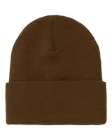 YP Classics Cuffed Knit Beanie with Custom Sewn Patch - Endurance Promo Gear