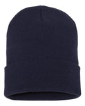 YP Classics Cuffed Knit Beanie with Custom Sewn Patch - Endurance Promo Gear