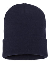 YP Classics Cuffed Knit Beanie with Custom Sewn Patch - Endurance Promo Gear
