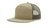Richardson 168 Seven Panel Flat Bill Trucker Snapback - Endurance Promo Gear