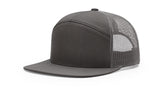 Richardson 168 Seven Panel Flat Bill Trucker Snapback - Endurance Promo Gear