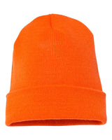 YP Classics Cuffed Knit Beanie with Custom Sewn Patch - Endurance Promo Gear