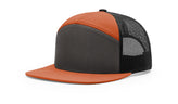 Richardson 168 Seven Panel Flat Bill Trucker Snapback - Endurance Promo Gear