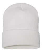 YP Classics Cuffed Knit Beanie with Custom Sewn Patch - Endurance Promo Gear