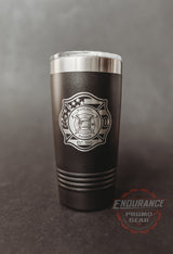 Highland Fire 20oz Tumbler with Slider Lid - Endurance Promo Gear