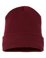 YP Classics Cuffed Knit Beanie with Custom Sewn Patch - Endurance Promo Gear