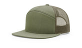 Richardson 168 Seven Panel Flat Bill Trucker Snapback - Endurance Promo Gear