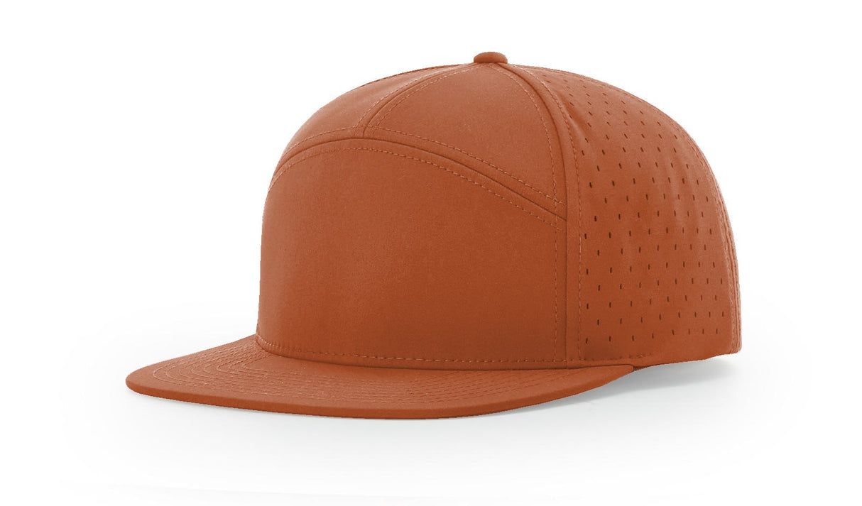 Richardson Cannon 169 Seven Panel Flat Bill Snapback