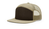 Richardson 168 Seven Panel Flat Bill Trucker Snapback - Endurance Promo Gear