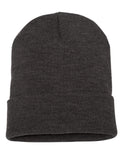 YP Classics Cuffed Knit Beanie with Custom Sewn Patch - Endurance Promo Gear