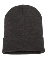 YP Classics Cuffed Knit Beanie with Custom Sewn Patch - Endurance Promo Gear
