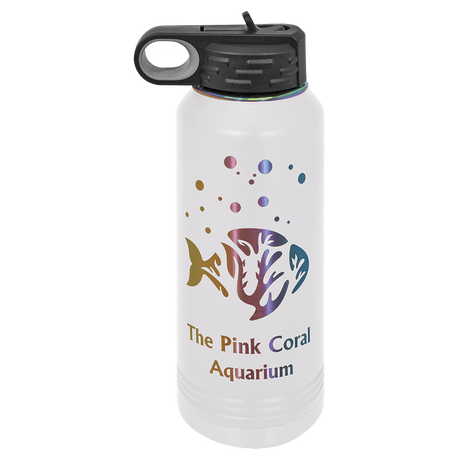 Case(12) 32oz Flip Straw Water Bottles - Endurance Promo Gear