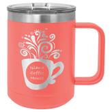 15oz Coffee Mug with Slide Lock Lid - Endurance Promo Gear