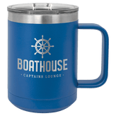 Case(24) - 15oz Coffee Mug with Slide Lock Lid - Endurance Promo Gear