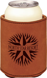 Set of 25 Leatherette Can Coozies - Endurance Promo Gear