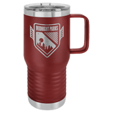 20oz Travel Mug with Handle and Slide Lock Lid - Endurance Promo Gear