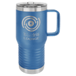20oz Travel Mug with Handle and Slide Lock Lid - Endurance Promo Gear