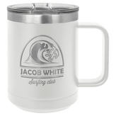 15oz Coffee Mug with Slide Lock Lid - Endurance Promo Gear