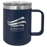 15oz Coffee Mug with Slide Lock Lid - Endurance Promo Gear