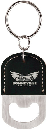 Set of 25 Bottle Opener Leatherette Keychains - Endurance Promo Gear